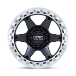 Felga aluminiowa KM238 VI BEADLOCK Satin Black W/ Machined Ring KMC - 2