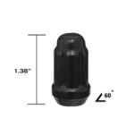 Zestaw Nakrętek Zabezpieczających 12mm x 1,25 Wheel Pros 25 Sztuk (czarne) - 4