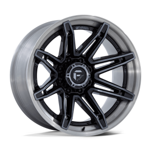 Felga aluminiowa FC401 BRAWL Gloss Black Brushed Dark Tint FUEL