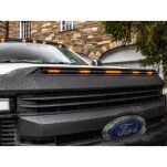 Listwa z lampami obrysowymi LED amber Husky Liners Aeroskin Lightshield Pro - 7