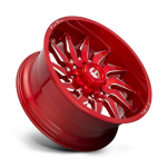 Felga aluminiowa D745 SABER Candy Red Milled FUEL - 2
