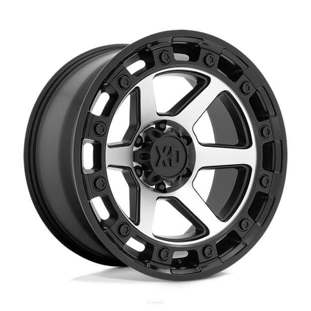 Felga aluminiowa XD862 Raid Satin Black Machined XD Series