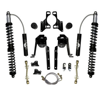 Zestaw od Skyjacker do konwersji mocowania amortyzatorów przednich 2.0 Series Coilover Reservoir dla Liftu 3,5"-6" do Jeep Wrangler JK 07-18