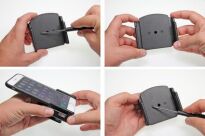 Uchwyt pasywny do Apple iPhone Xs w futerale w futerale lub obudowie o wymiarach: 75-89 mm (szer.), 2-10 mm (grubość). - 6