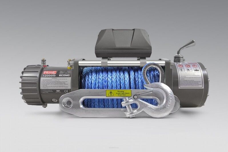 Wyciągarka MORE 4X4 ECONO 12000lbs 12V, syntetyk, ślizg, pilot b/p