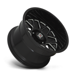 Felga aluminiowa XD849 GRENADE II Gloss Black Milled XD SERIES - 4