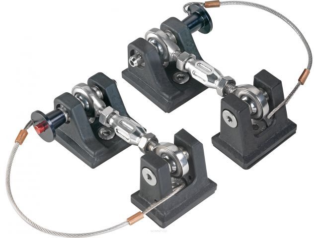 Zaczepy maski rajdowe DRAKE OFF ROAD - Jeep Wrangler JK (para)