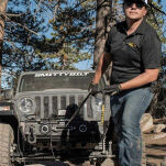 Hak czarny Smittybilt Delta Series 12000 lbs - 6