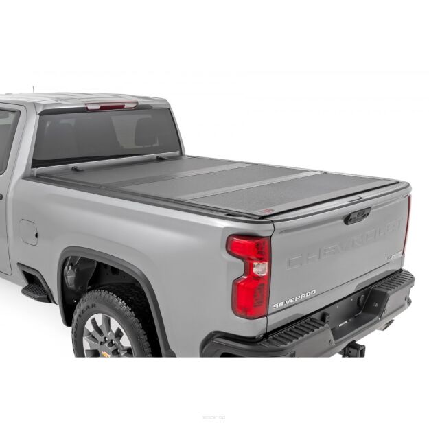 Twarda pokrywa paki tri-fold flip up Rough Country 6'9