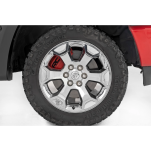 Osłony zacisków hamulcowych czerwone Rough Country - 6