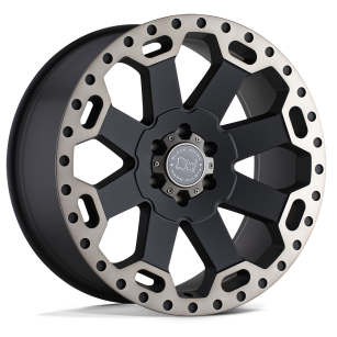 Felga aluminiowa WARLORD Matte Black W/ Machined Dark Tint BLACK RHINO