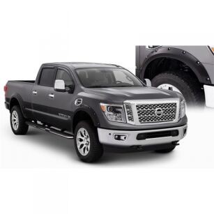 Poszerzenia Nadkoli Przód i Tył Pocket Style Bushwacker - Nissan Titan XD 16-19