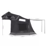 OFERTA SPECJALNA Namiot dachowy Mighty Oak Light 165 + Aneks Szary - 3