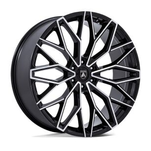 Felga aluminiowa AB050 MOGUL 6 Gloss Black W/ Machined Face ASANTI