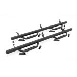 Progi, stopnie boczne czarne Rough Country Nerf Steps Crew Cab - 3