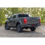 Progi, stopnie boczne czarne Rough Country Nerf Steps Crew Cab - 5