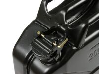 Kanister 20l na paliwo stalowy czarny - 3