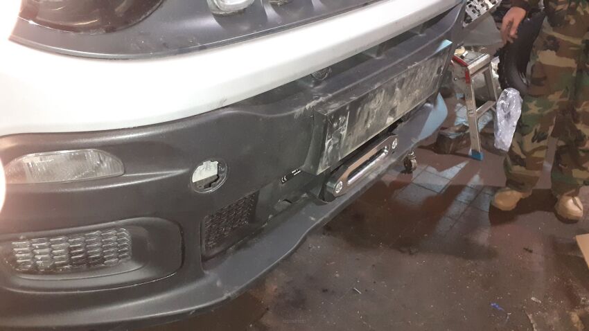 Jeep Renegade 2014-2018 płyta montażowa wyciągarki