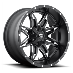 Felga aluminiowa D567 LETHAL Matte Black Milled FUEL