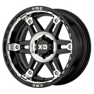 Felga aluminiowa XD840 Spy II Gloss Black Machined XD Series