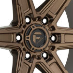 Felga aluminiowa D699 Kicker 6 Matte Bronze Black Bead Ring Fuel - 5