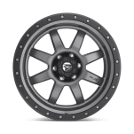 Felga aluminiowa D552 TROPHY Matte Gun Metal Black Bead Ring FUEL - 2