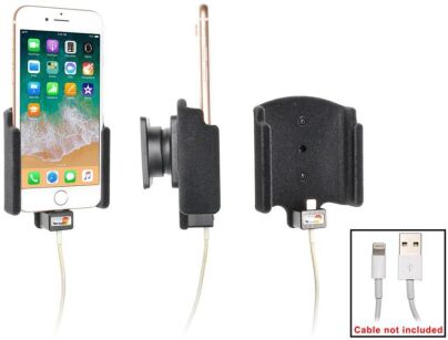 Uchwyt do Apple iPhone SE 2 (2020) z możliwością wpięcia kabla lightning USB