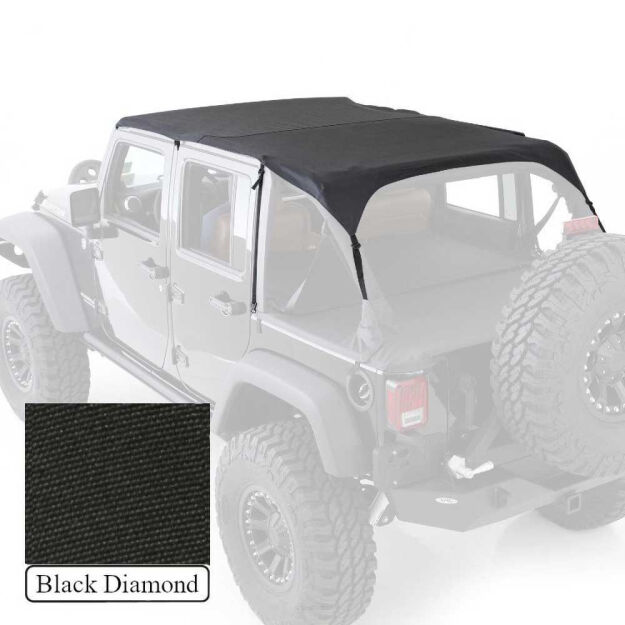 Soft top przedłużony Black Diamond Smittybilt