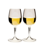 Turystyczne składane kieliszki do wina 2 szt Nesting Wine Glass Set GSI - 2