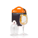 Turystyczne składane kieliszki do wina 2 szt Nesting Wine Glass Set GSI - 4