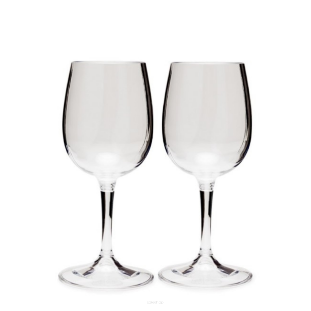 Turystyczne składane kieliszki do wina 2 szt Nesting Wine Glass Set GSI