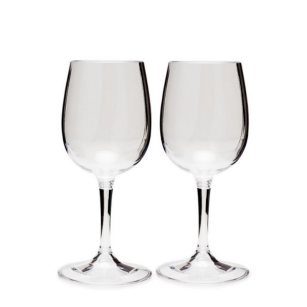 Turystyczne składane kieliszki do wina 2 szt Nesting Wine Glass Set GSI