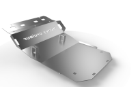 Osłona chłodnic, silnika i przedniego mostu OFFROAD Toyota Land Cruiser J 120 J 125 2003-2009 aluminiowa - 4