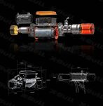 Wyciągarka elektryczna samochodowa X-BULL PRIME HRW13000A 12V 5.9 TON lina stalowa - 7