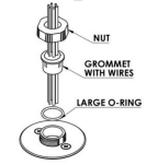 Wiązka elektryczna, umożliwiająca podłączenie 3 obwodów, dedykowany zestaw do Base Rack - 2