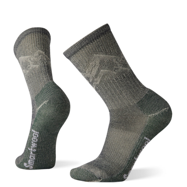 Skarpety trekkingowe Classic Hike Light Cushion Mountain Pattern Crew 38-41 Smartwool