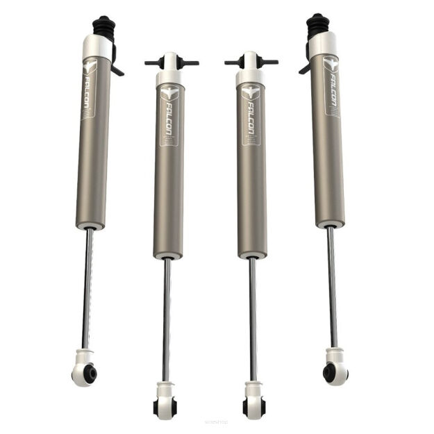 Zestaw amortyzatorów TeraFlex Falcon Series 1.1 Monotube Lift 3-3,5