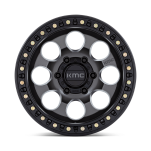 Felga aluminiowa KM550 RIOT SBL Anthracite W/ Satin Black Lip KMC - 3