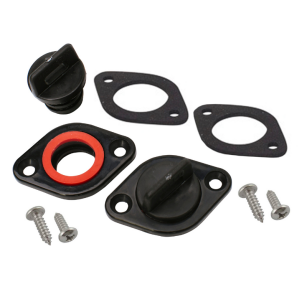 Komplet dwóch systemów odprowadzania wody z szuflad DECKED