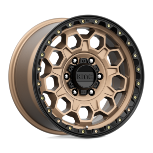 Felga aluminiowa KM545 TREK Matte Bronze W/ Black Lip KMC