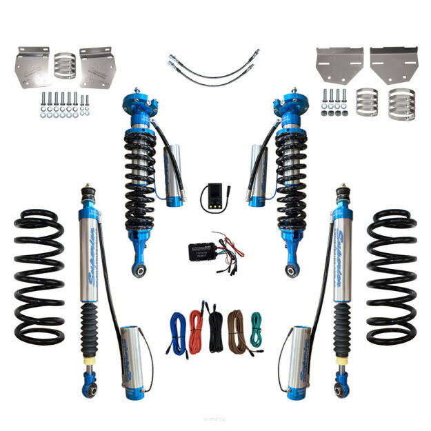 Zestaw zawieszenia Superior Engineering 2.5 Reservoir Remote Adjustable ECDS Lift 2