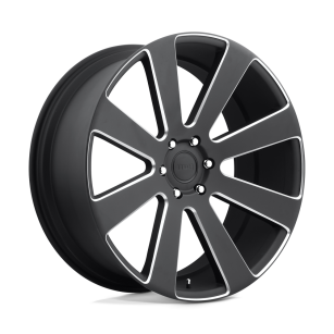 Felga aluminiowa S187 8-BALL Matte Black Milled DUB