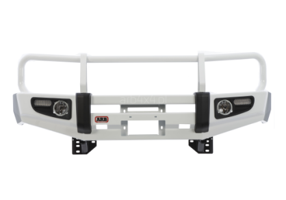 Zderzak stalowy Deluxe pod wyciagarkę z orurowaniem ARB - Mitsubishi Pajero NS 07-11