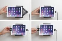 Uchwyt aktywny do instalacji na stałe z blokadą na kluczyk do Apple iPad Air 2 & Apple iPad PRO 9.7 - 3