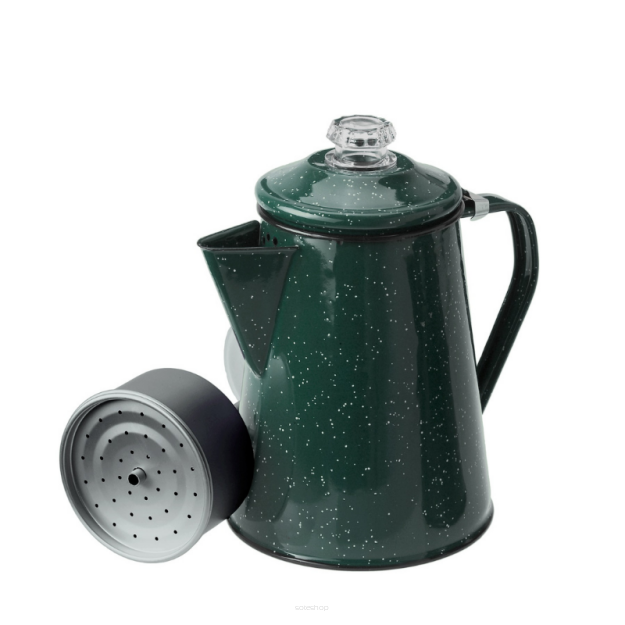 Zaparzacz do kawy Percolator 8 filiżanek zielony GSI