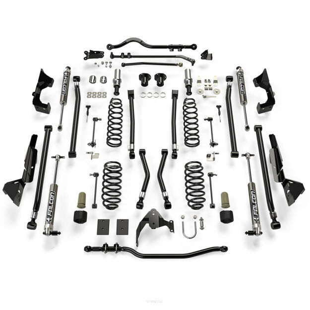 Zestaw zawieszenia Alpine CT6 z amortyzatorami 2.1 Monotube Lift 6