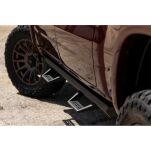 Progi, stopnie boczne regulowane aluminiowe Rough Country SRL2 Crew Cab - 5