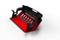 Jeep Grand Cherokee WJ / WG 1998-2004 płyta montażowa wyciągarki poszerzona z osłoną czołową - 2