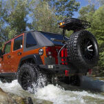Bagażnik, kosz na tylną klapę Smittybilt Defender - 10