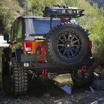 Bagażnik, kosz na tylną klapę Smittybilt Defender - 11